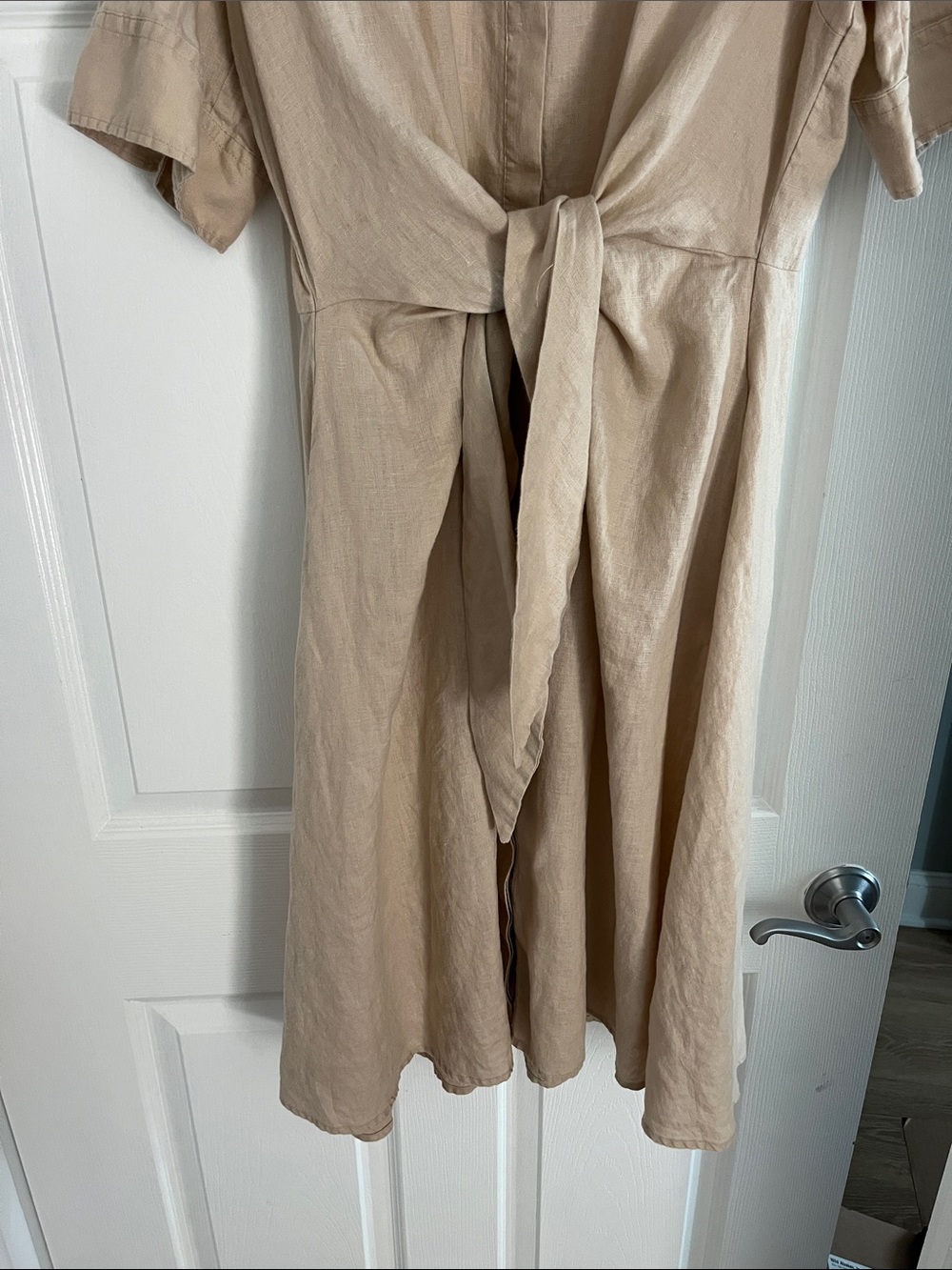 Lauren Ralph Lauren Linen Tie-Waist Dress - Picture 5 of 10